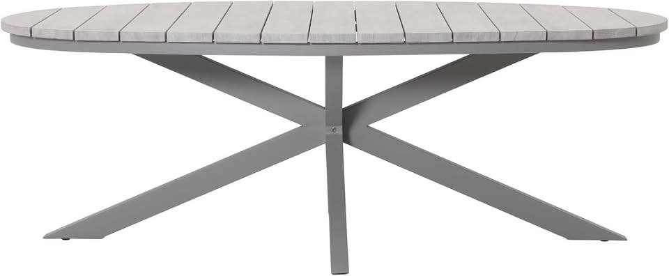 Toulon 8-Seat Dining Set- Garden Furniture, Outdoor Dining, Oval Table with 8 Chairs