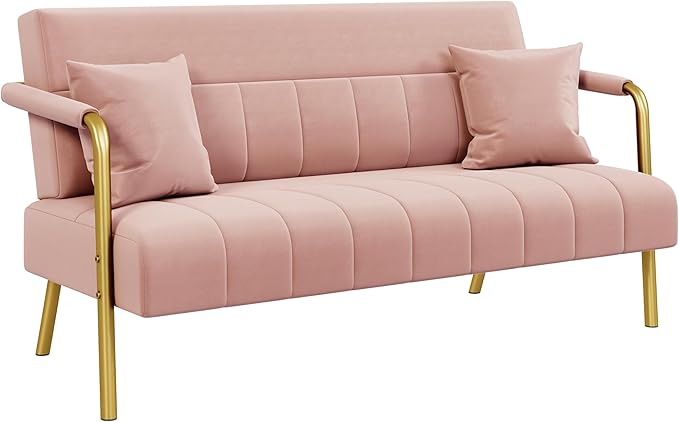 Pink Sofa Love Seat