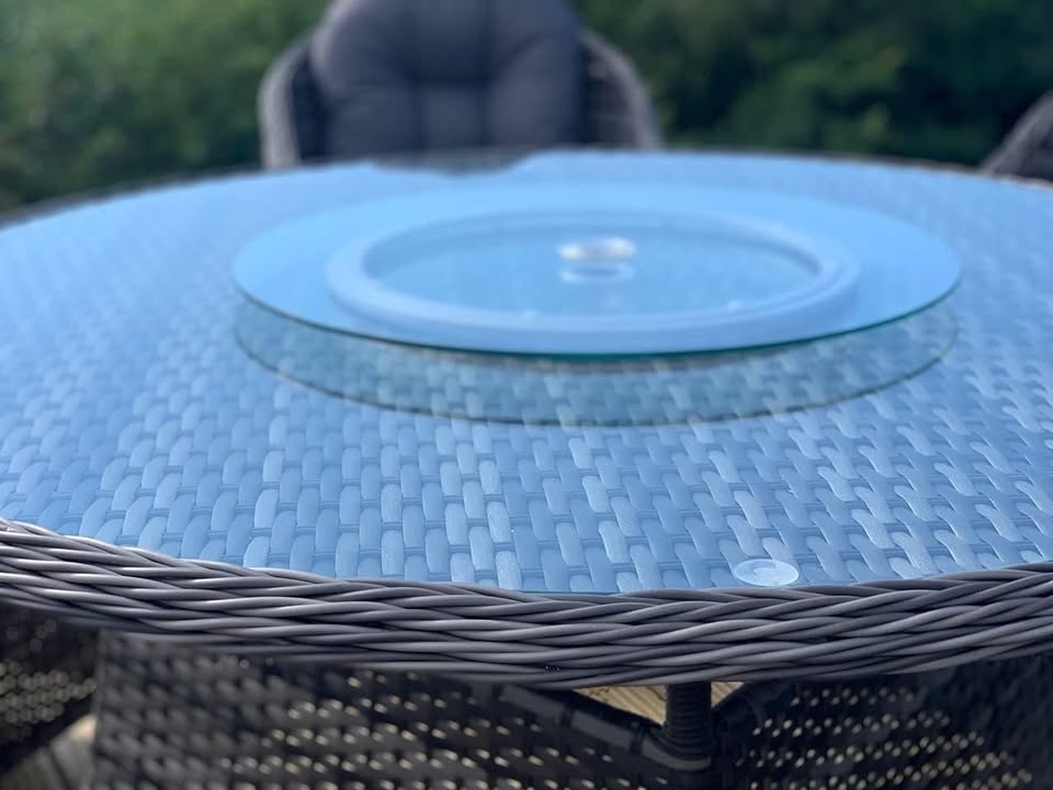 Aluminium Rattan Garden Furniture 4 or 6 Seat Set, All Covered By a 5 Year Warranty